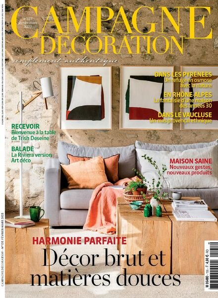 Campagne Decoration – fevrier-mars 2022 Cover