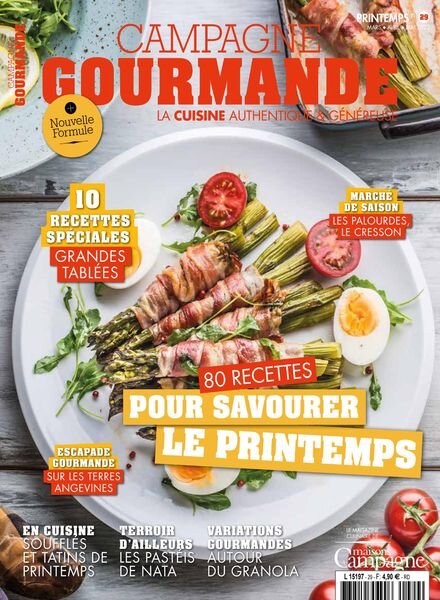 Campagne Gourmande – Mars-Mai 2022 Cover
