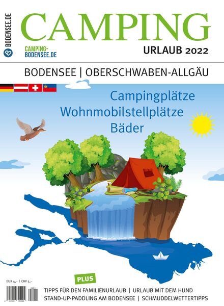 Camping Magazin – Urlaub 2022 Cover