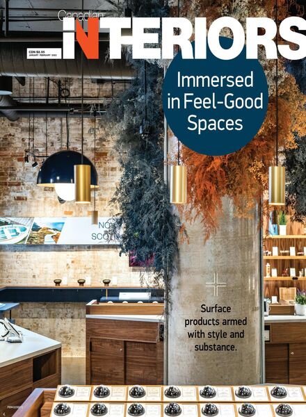 Canadian Interiors – January-February 2022 Cover