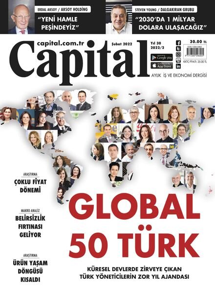 Capital Turkiye – 01 Subat 2022 Cover