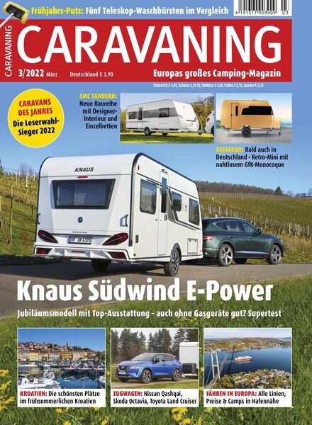 Caravaning – Marz 2022 Cover