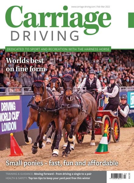 Carriage Driving – February 2022 Cover