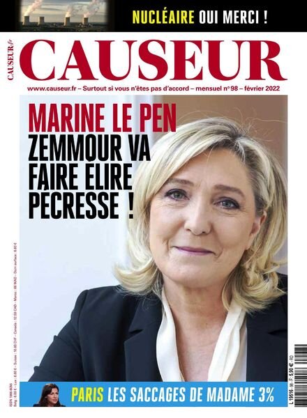 Causeur – Fevrier 2022 Cover