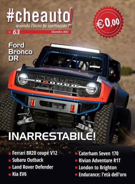 #cheauto! – Dicembre 2021 Cover