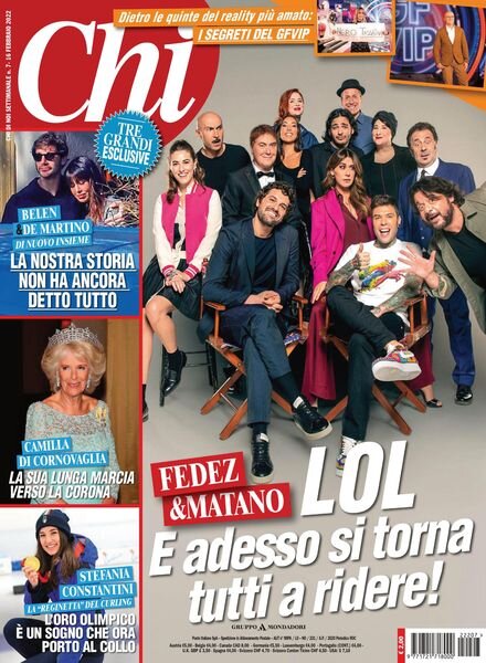Chi – 16 febbraio 2022 Cover