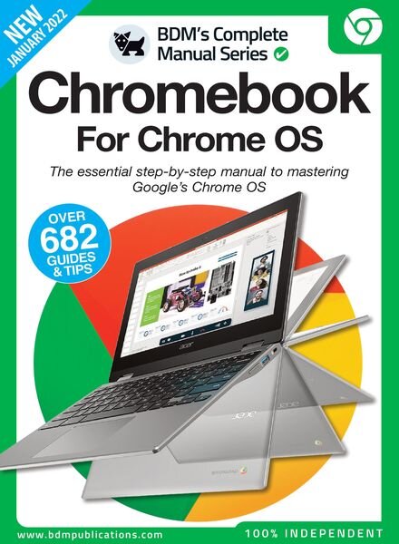 Chromebook For Chrome OS – January 2022 Cover