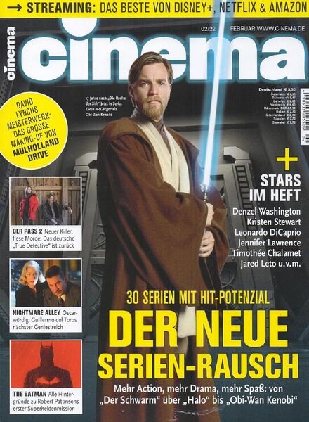 Cinema Germany – Februar 2022 Cover