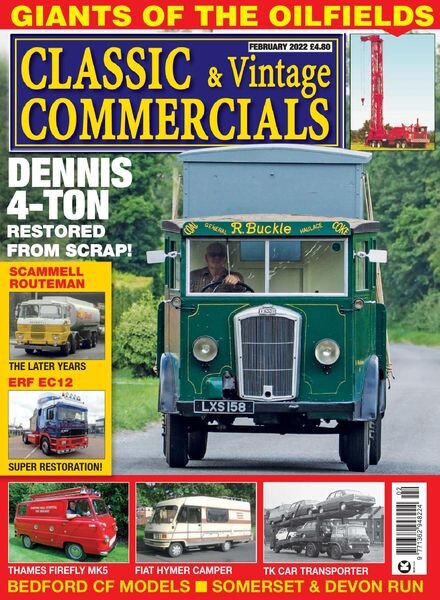 Classic & Vintage Commercials – February 2022 Cover