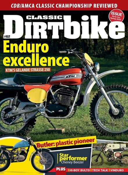 Classic Dirt Bike – January 2022 Cover