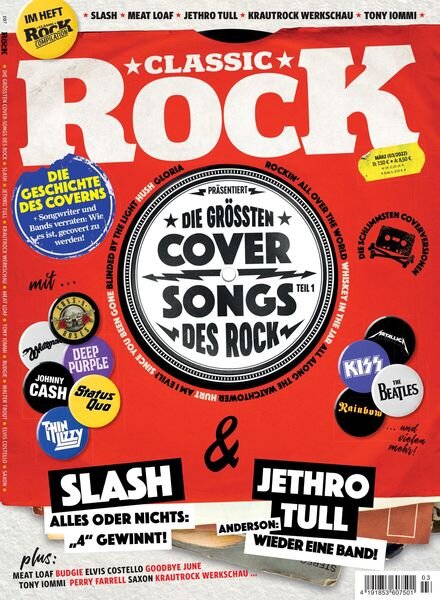 Classic Rock Germany – Marz 2022 Cover