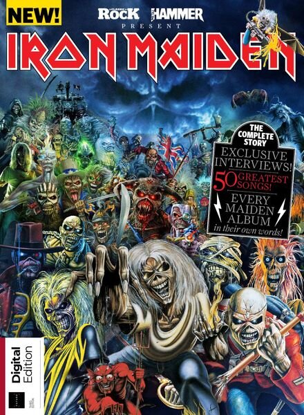 Classic Rock – Special – Iron Maiden 3rd Edition – February 2022 Cover