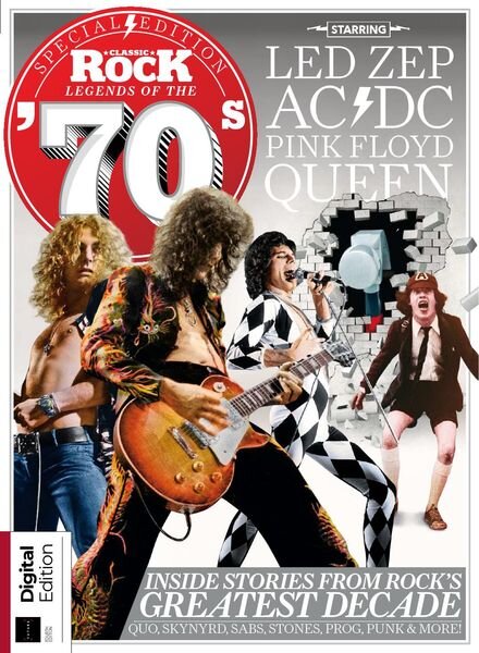 Classic Rock – Special – Legends of the 70s – 4th Edition 2022 Cover