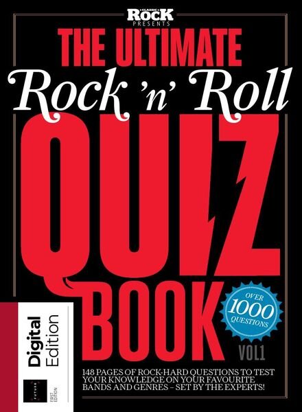 Classic Rock Special – The Ultimate Rock’N’Roll Quiz Book – 1st Edition 2021 Cover