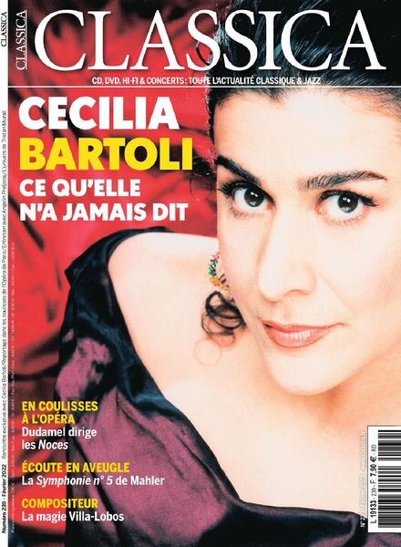 Classica – fevrier 2022 Cover