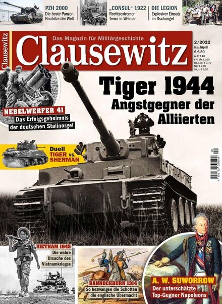 Clausewitz – Marz-April 2022 Cover