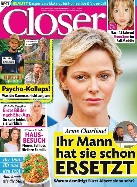 Closer Germany – 09 Februar 2022 Cover