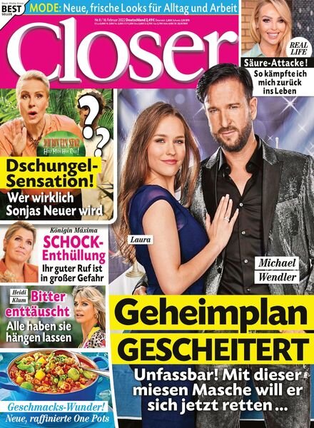 Closer Germany – 16 Februar 2022 Cover