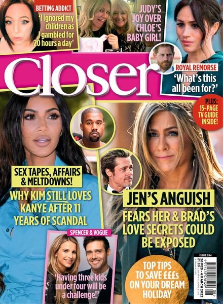 Closer UK – 02 March 2022 Cover