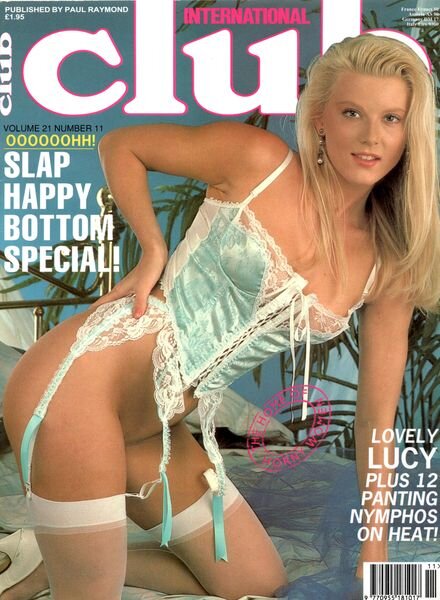 Club International UK – Vol 21 No 11 1992 Cover