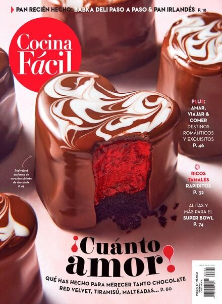 Cocina Facil – febrero 2022 Cover