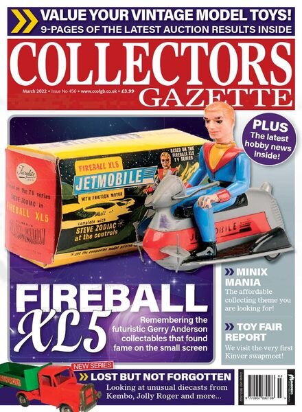 Collectors Gazette – Issue 456 – March 2022 Cover
