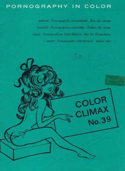 Color Climax – Nr 39 Cover