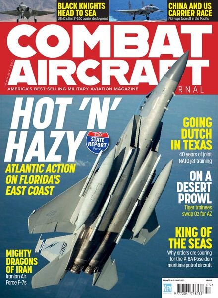 Combat Aircraft – March 2022 Cover