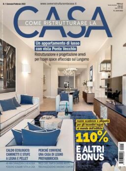 Come Ristrutturare la Casa – Gennaio-Febbraio 2022