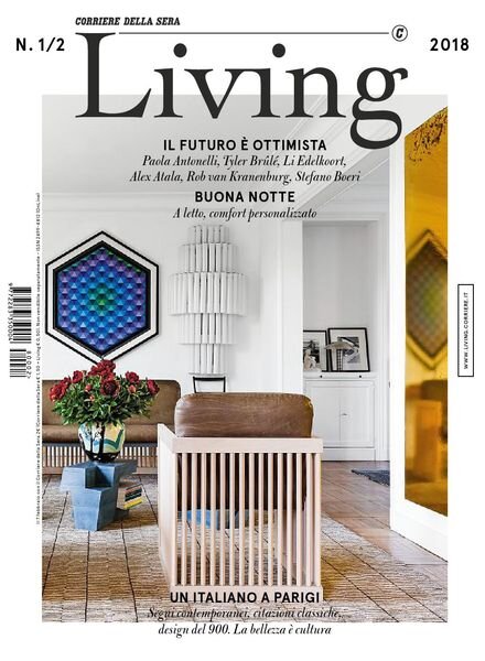 Corriere della Sera Living – febbraio 2018 Cover