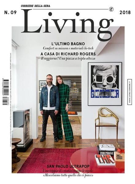 Corriere della Sera Living – settembre 2018 Cover