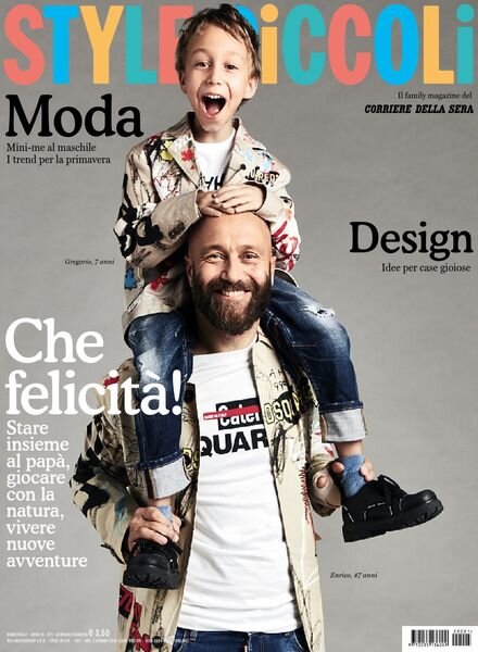 Corriere della Sera Style Piccoli – Gennaio-Febbraio 2022 Cover