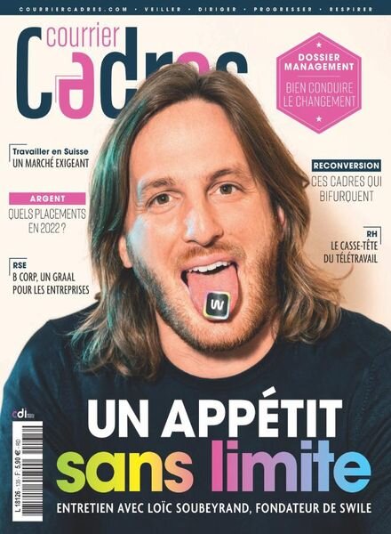 Courrier Cadres & Dirigeants – Janvier-Fevrier 2022 Cover
