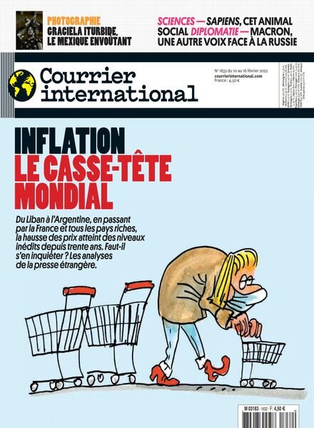 Courrier International – 10 Fevrier 2022 Cover