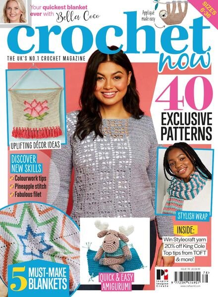 Crochet Now – Issue 78 – February 2022 Cover
