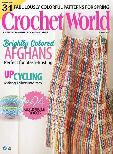 Crochet World – April 2022 Cover