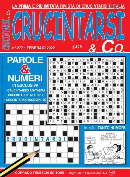 Crucintarsi & Co – febbraio 2022 Cover