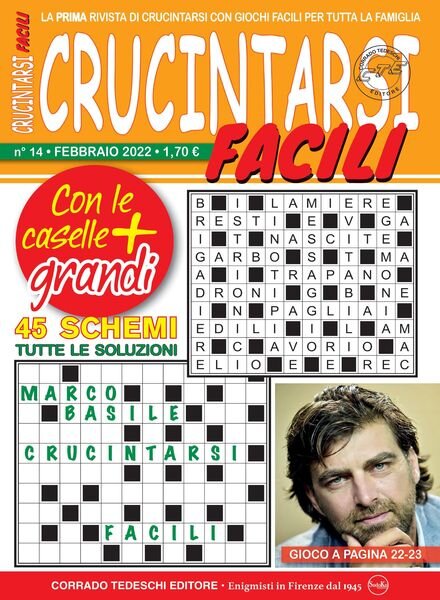 Crucintarsi Facili – gennaio 2022 Cover