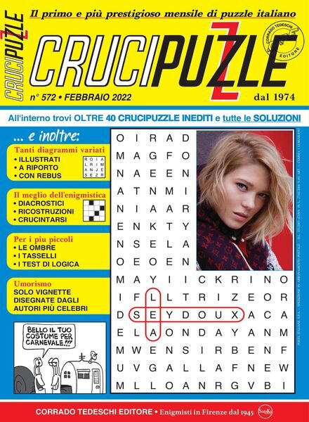 Crucipuzzle – gennaio 2022 Cover
