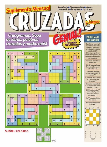 Cruzadas y Genial! – julio 2021 Cover