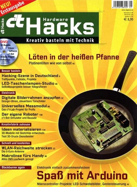 c’t Hardware Hacks – 01-2012 Cover