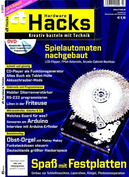 c’t Hardware Hacks – 03-2012 Cover