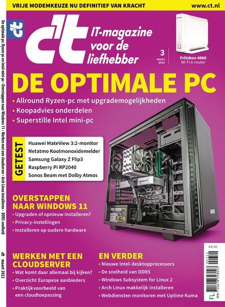 c’t Magazine Netherlands – maart 2022 Cover