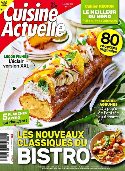 Cuisine Actuelle – Mars 2022 Cover