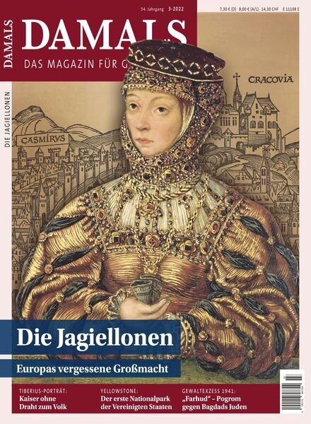 Damals – Marz 2022 Cover