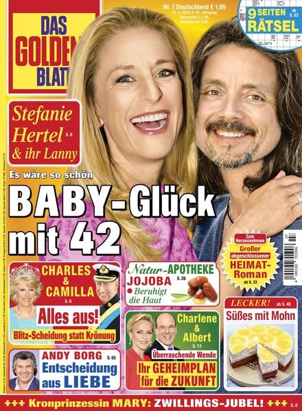 Das Goldene Blatt – 12 Februar 2022 Cover