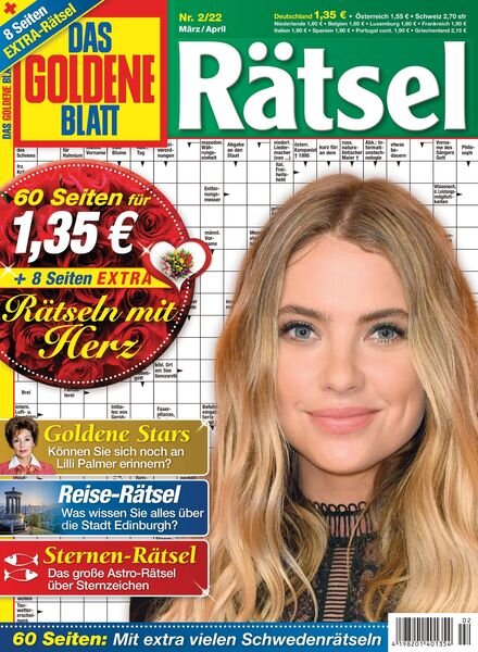 Das Goldene Blatt-Ratsel – Februar 2022 Cover
