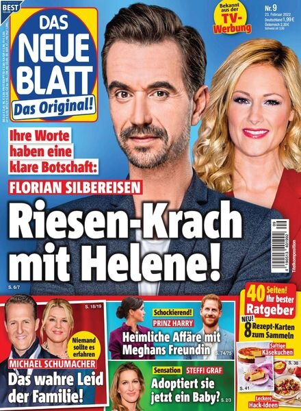 Das Neue Blatt – 23 Februar 2022 Cover
