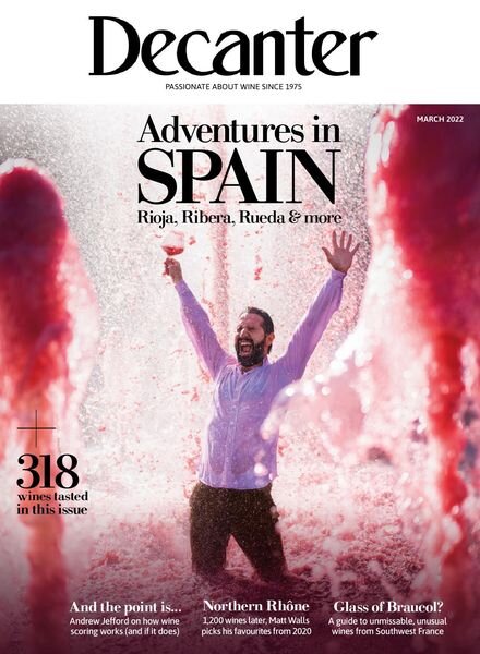 Decanter UK – March 2022 Cover