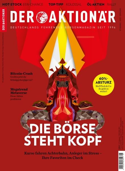 Der Aktionar – 28 Januar 2022 Cover